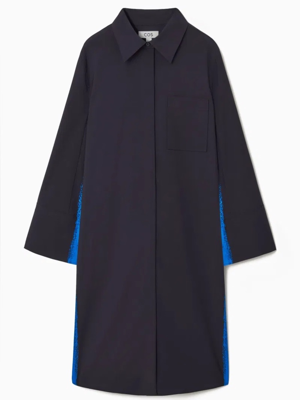 COS Painted Wool Shirt Dress size 2